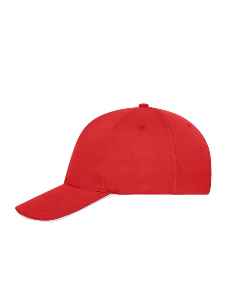 Cappellino baseball 5 pannelli personalizzato Myrtle Beach Sandwich Bio Cotton