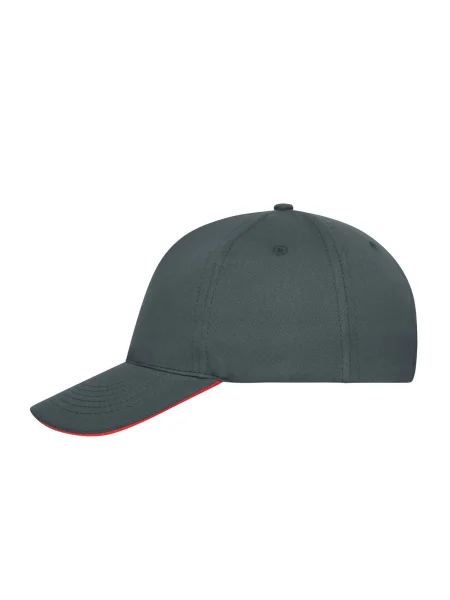 cappellino-baseball-adulto-5-pannelli-personalizzato-myrtle-beach-sandwich-bio-cotton-graphite-red-53.webp