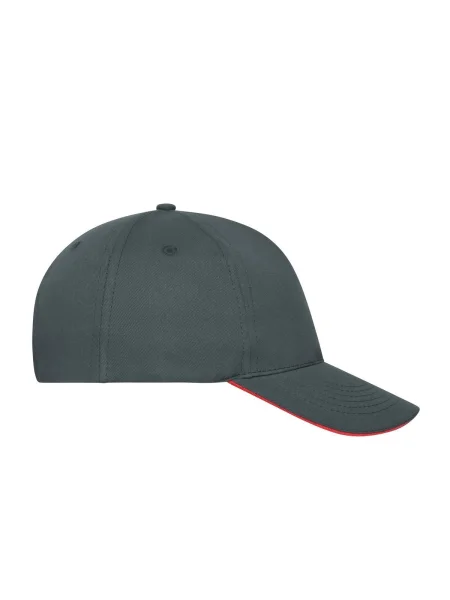 cappellino-baseball-adulto-5-pannelli-personalizzato-myrtle-beach-sandwich-bio-cotton-graphite-red-54.webp