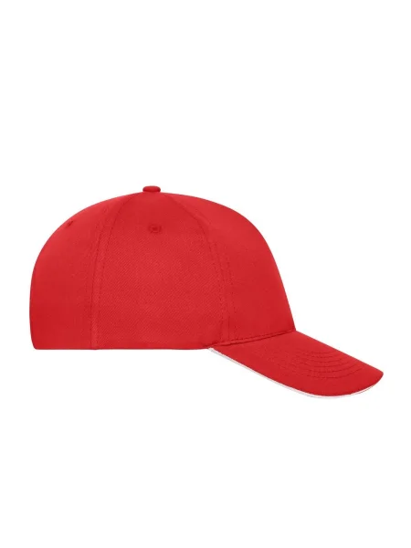 cappellino-baseball-adulto-5-pannelli-personalizzato-myrtle-beach-sandwich-bio-cotton-red-white-70.webp