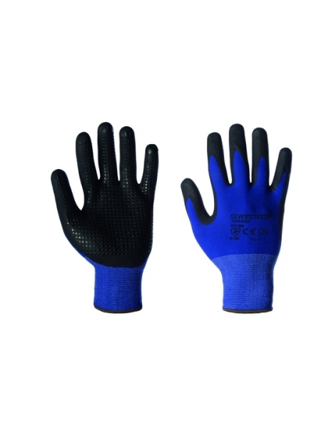 Guanto da lavoro Rossini Tech Nylon/Nitrile Foam Puntinato