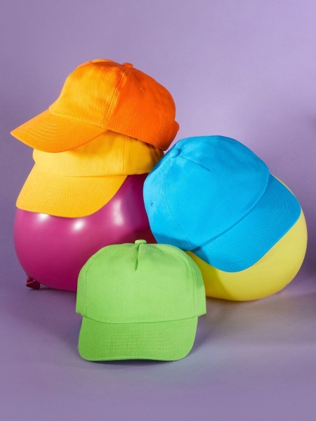 Cappellino bambino 5 pannelli personalizzato Myrtle Beach Kids' Cap