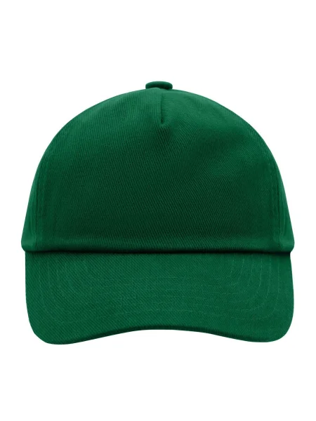 cappellino-bambino-5-pannelli-personalizzato-myrtle-beach-kids-cap-dark-green-105.webp