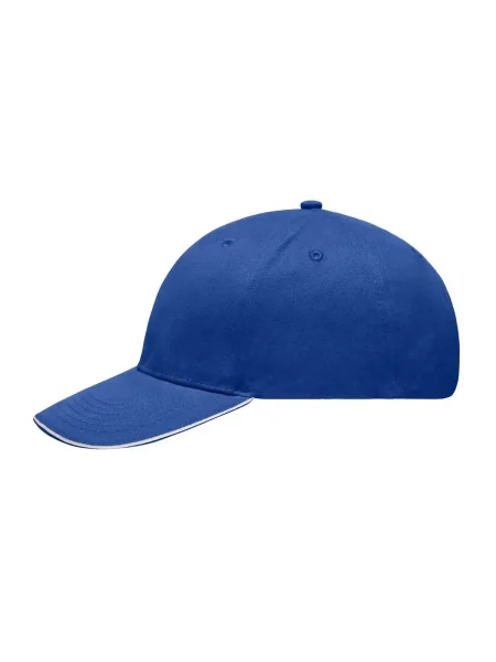 Cappellino baseball 6 pannelli personalizzato Myrtle Beach Light Brushed Sandwich
