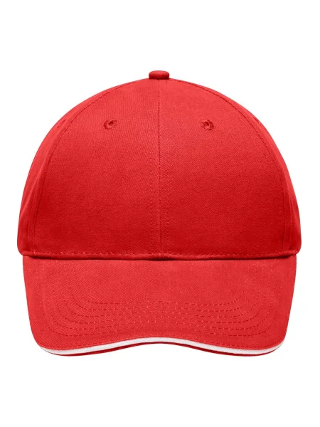 cappellino-baseball-6-pannelli-personalizzato-myrtle-beach-light-brushed-sandwich-red-white-95.webp