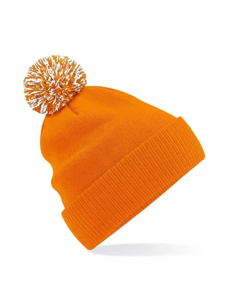 Cappello invernale con pon pon personalizzabile Beechfield Snowstar®