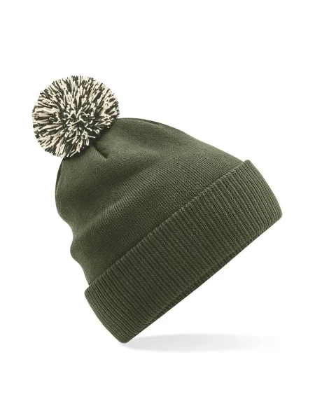cappello-invernale-con-pon-pon-personalizzabile-beechfield-snowstarr-olive-green-oatmeal-88.webp