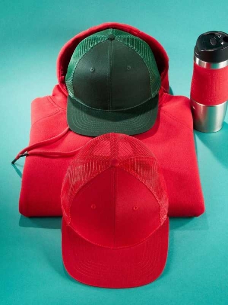 Cappellino trucker personalizzato Myrtle Beach Flat Peak