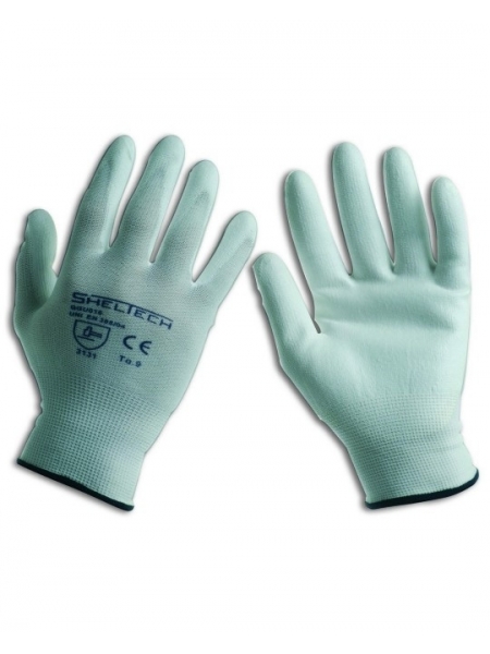 Guanto Nylon/Poliuretano Bianco