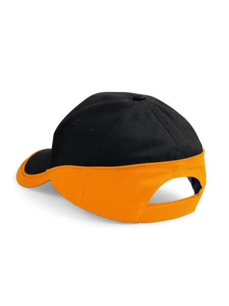 cappellino-baseball-5-pannelli-personalizzato-beechfield-teamwear-competition-black-orange-77.webp