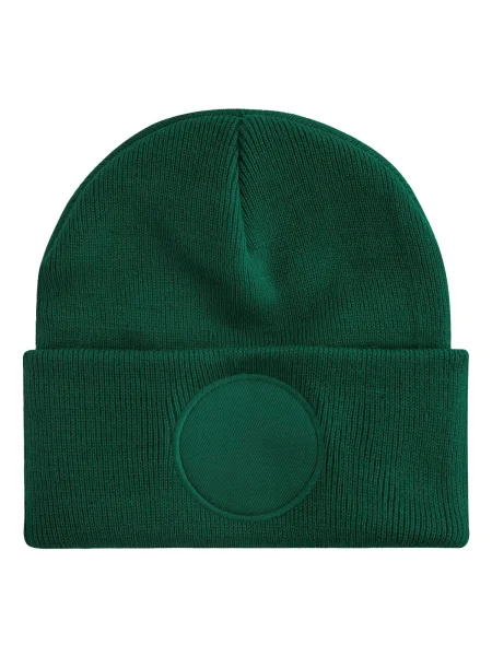 cappello-invernale-personalizzato-beechfield-circular-patch-beanie-bottle-green-41.webp