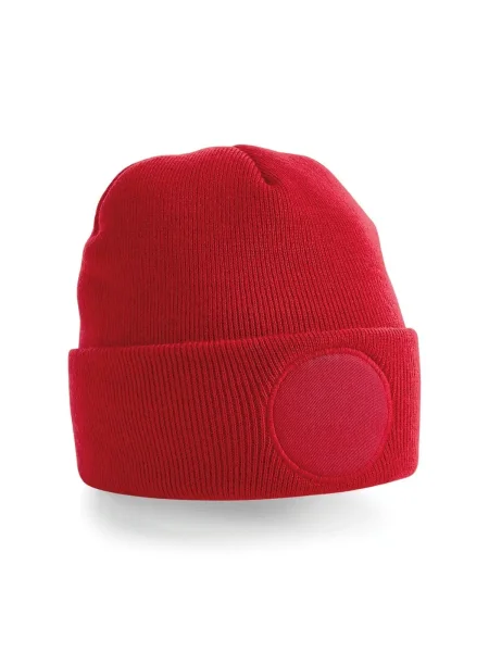 cappello-invernale-personalizzato-beechfield-circular-patch-beanie-classic-red-23.webp
