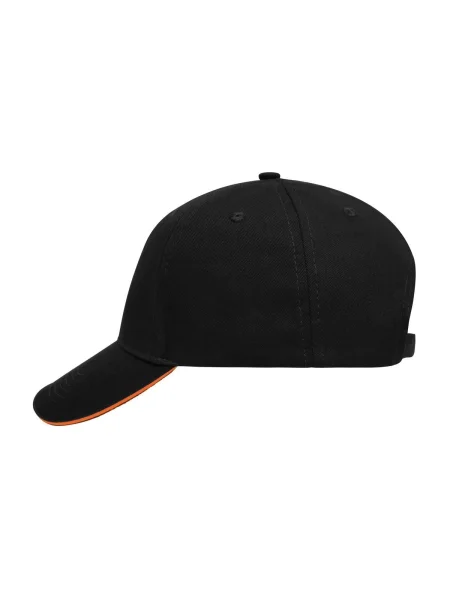 cappellino-baseball-5-pannelli-personalizzato-myrtle-beach-sandwich-cap-black-orange-67.webp