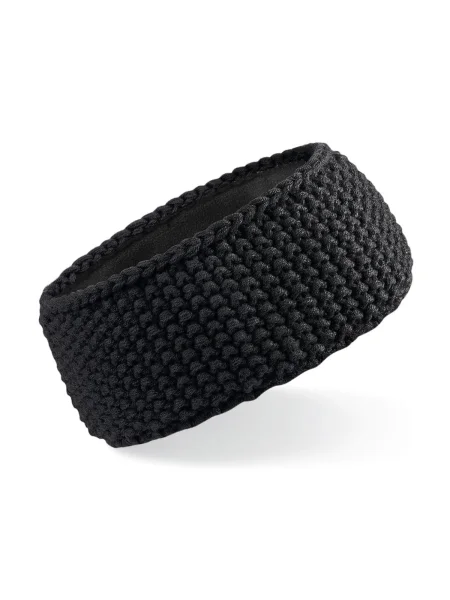 fascia-sportiva-per-capelli-personalizzata-beechfield-waffle-headband-black-6.webp