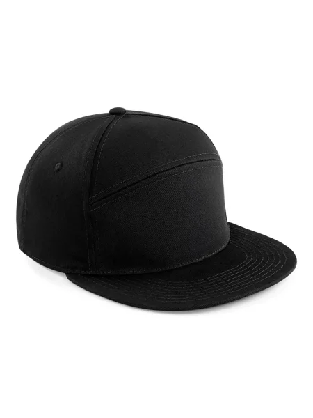 Cappellino rap e snapback personalizzato Beechfield Pitcher Snapback