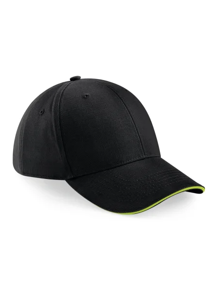 cappellino-baseball-adulto-6-pannelli-personalizzato-beechfield-athleisure-black-lime-green-79.webp