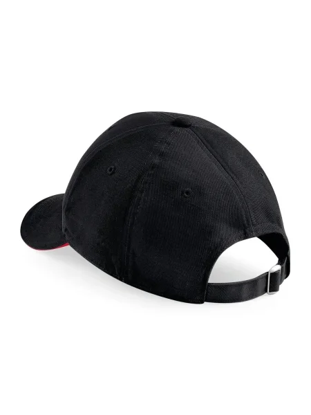 cappellino-baseball-personalizzato-beechfield-athleisure-6-panel-black-classic-red-47.webp