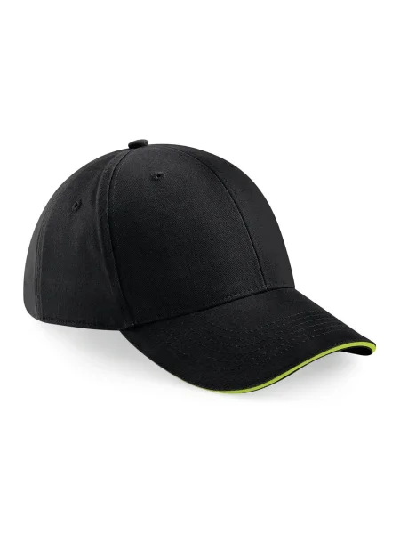 cappellino-baseball-personalizzato-beechfield-athleisure-6-panel-black-lime-green-38.webp