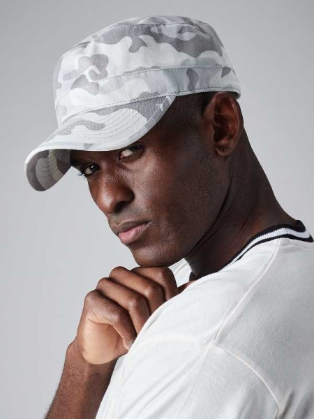 Cappellino adulto personalizzato Beechfield Camou Army Cap