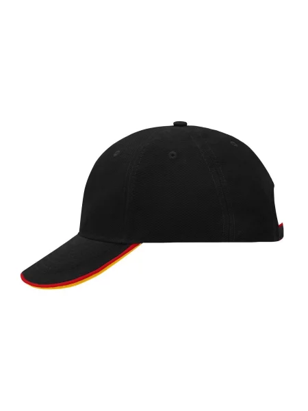 cappellino-baseball-6-pannelli-personalizzato-myrtle-beach-double-sandwich-black-red-gold-yellow-57.webp