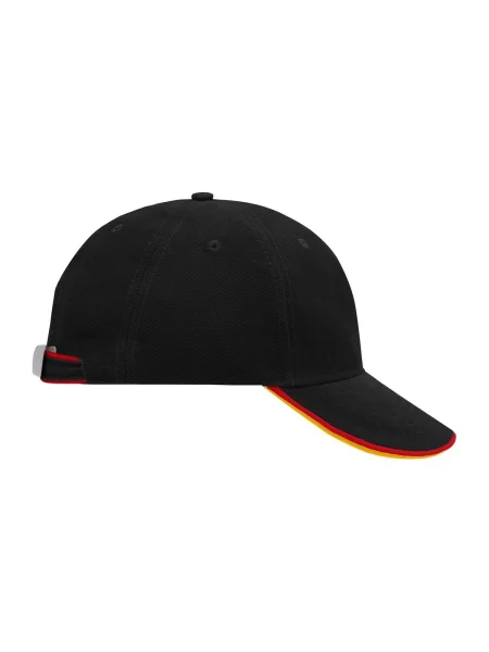 cappellino-baseball-6-pannelli-personalizzato-myrtle-beach-double-sandwich-black-red-gold-yellow-58.webp
