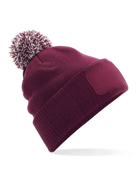 cappello-invernale-personalizzato-beechfield-snowstar-printers-beanie-burgundy-off-white-26.webp