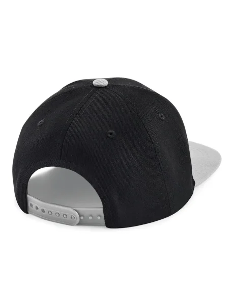 cappellino-modello-rap-e-snapback-personalizzato-beechfield-original-flat-peak-6-panels-snapback-black-graphite-grey-9.webp