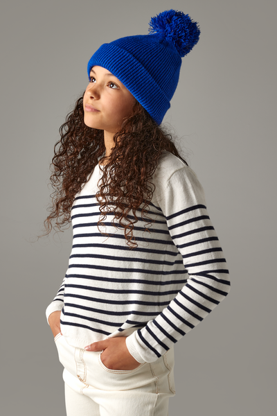 Cappellini con pon pon personalizzato Beechfield Junior Reflective Bobble