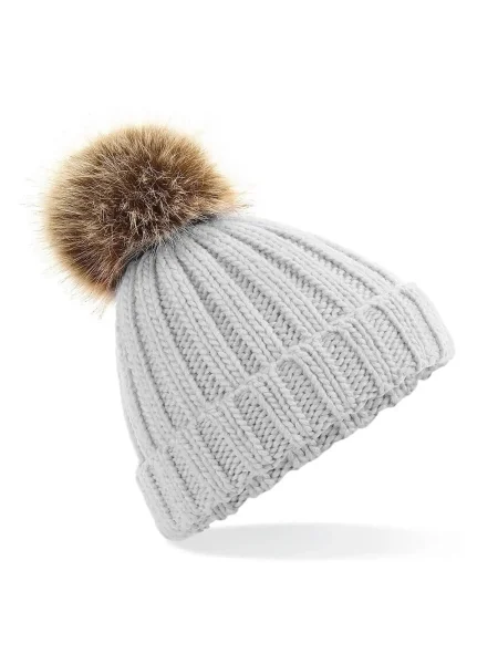 cappellino-invernale-bambino-personalizzato-beechfield-junior-fur-pom-pom-chunky-beanie-light-grey-9.webp