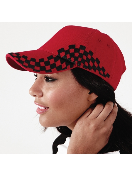 Cappellino adulto personalizzato Beechfield Grand Prix Cap