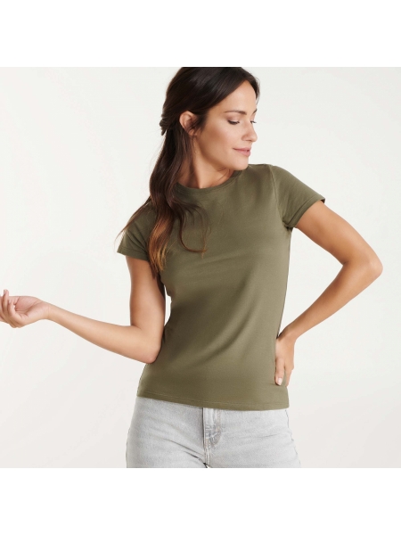 Maglietta da donna personalizzata Roly Capri