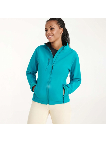 Softshell da donna personalizzato Roly Nebraska