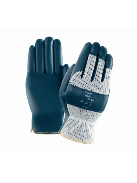 Guanti da lavoro spalmati in nitrile con dorso areato Hynit 32-815
