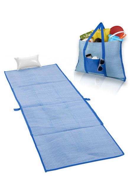 Shopper e stuoia da spiaggia pieghevole Bonbini