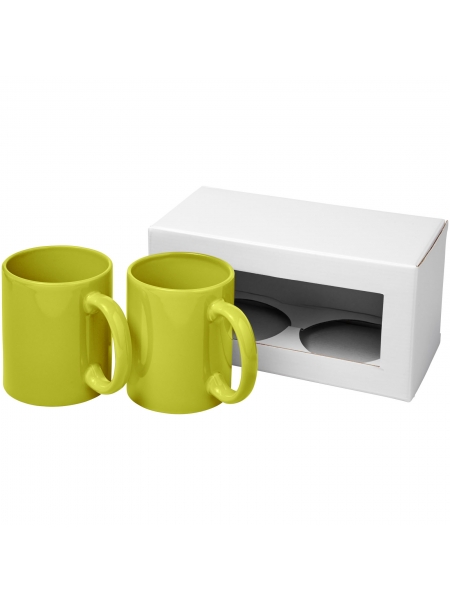 Set di tazze personalizzate colorate Ceramic