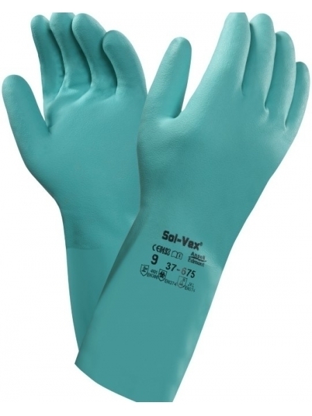 Guanti da lavoro in nitrile Plus 37-675