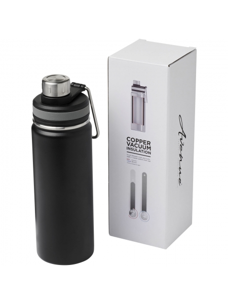 Borraccia sportiva Gessi da 590 ml con isolamento sottovuoto in rame
