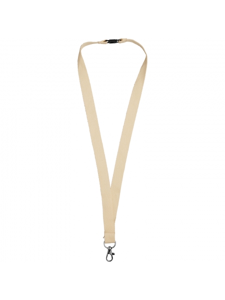 Lanyard con gancio antisoffoco in cotone personalizzato Dylan