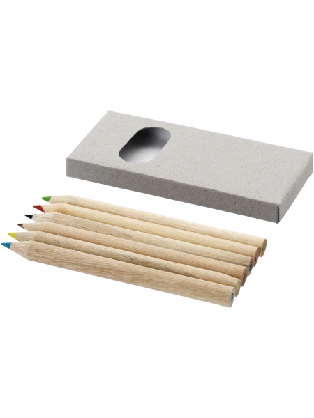 Set matite colorate da 6 pezzi Ayola