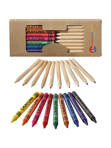 Pastelli Colorati Lavabili Bic Kids per Bambini 12 pz. - Carta Shop