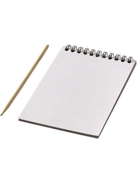 Blocco note colorato con penna Waynon