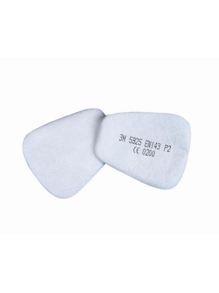 Filtri 3M 5925 per polveri Ffp2 Serie 5000