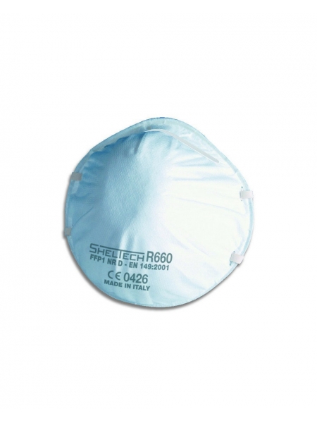 Respiratore Sheltech Per Polveri Fumi E Nebbie Ffp1 Nr D