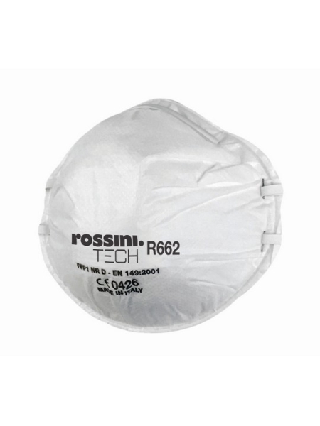 Respiratore Sheltech Per Polveri Fumi E Nebbie Rossini Tech Ffp2 Nr D