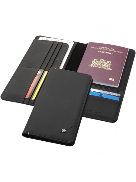 Porta Passaporto Custodia Passaporto Da Viaggio Con Blocco RFID Pelle PU  Portad