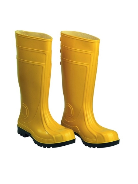 Stivali da lavoro in PVC con puntale in acciaio Knee