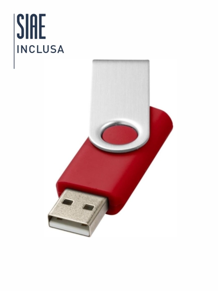 Chiavetta USB personalizzata Rotate-Basic 8 GB