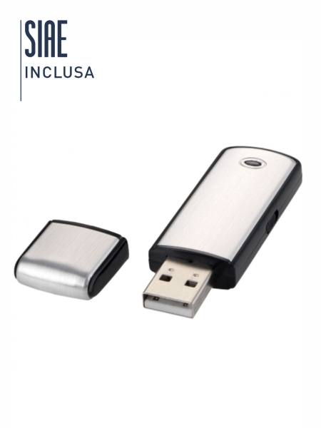 Chiavetta USB economica personalizzata Square 2 GB