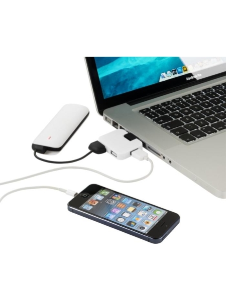 Hub USB 4 porte personalizzato Gaia