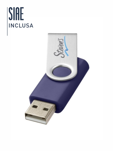 Chiavetta USB personalizzata Rotate Basic 32 GB